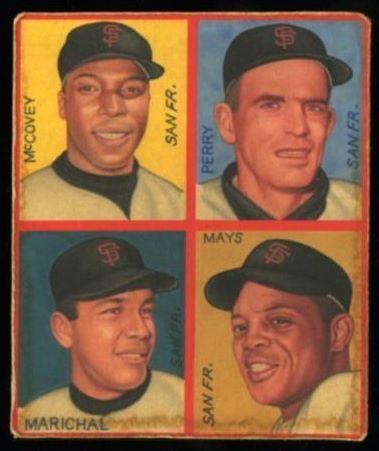 5 McCovey Perry Marichal Mays